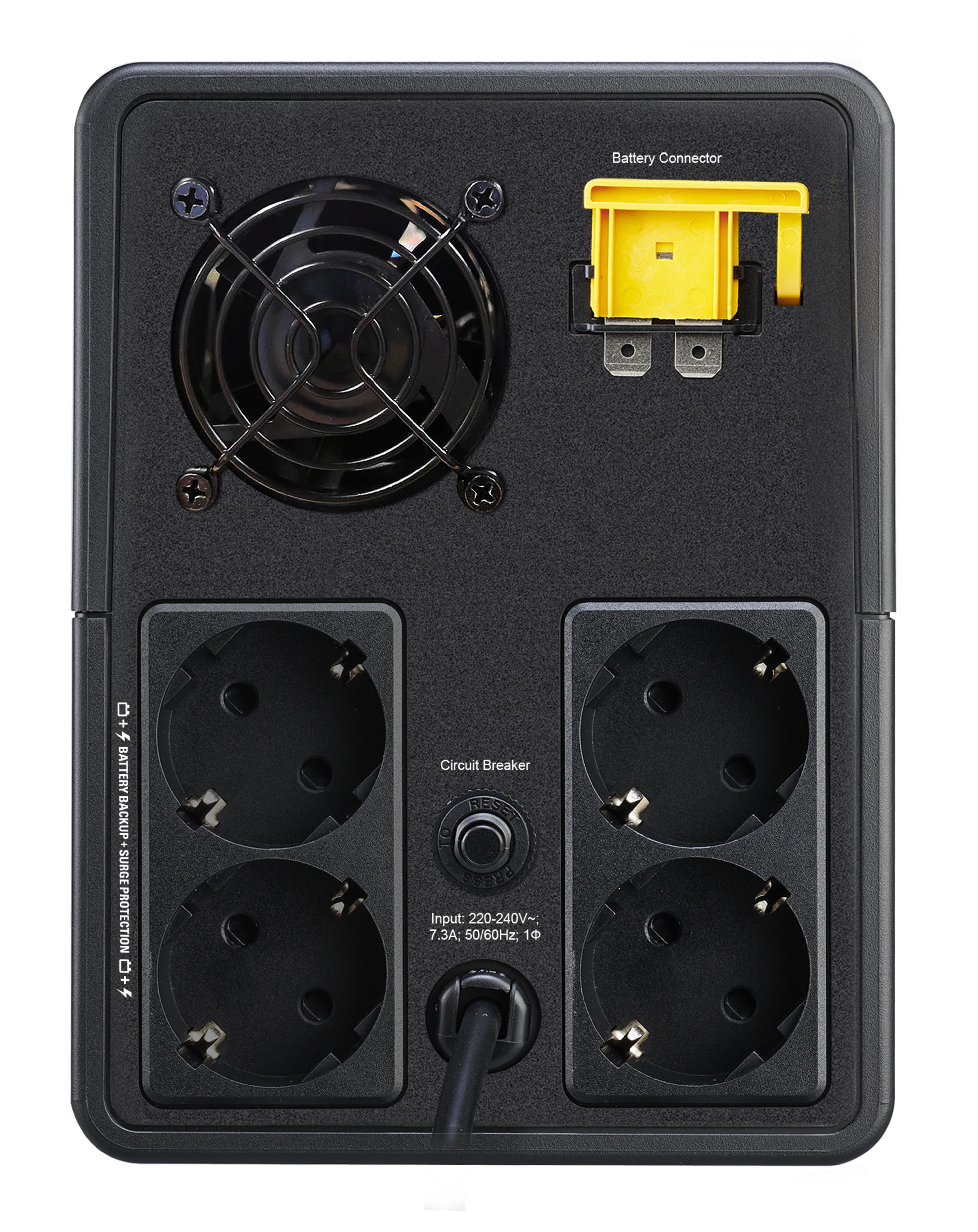 Apc Easy Ups 1600va 230v Avr   Accs Schuko Sockets