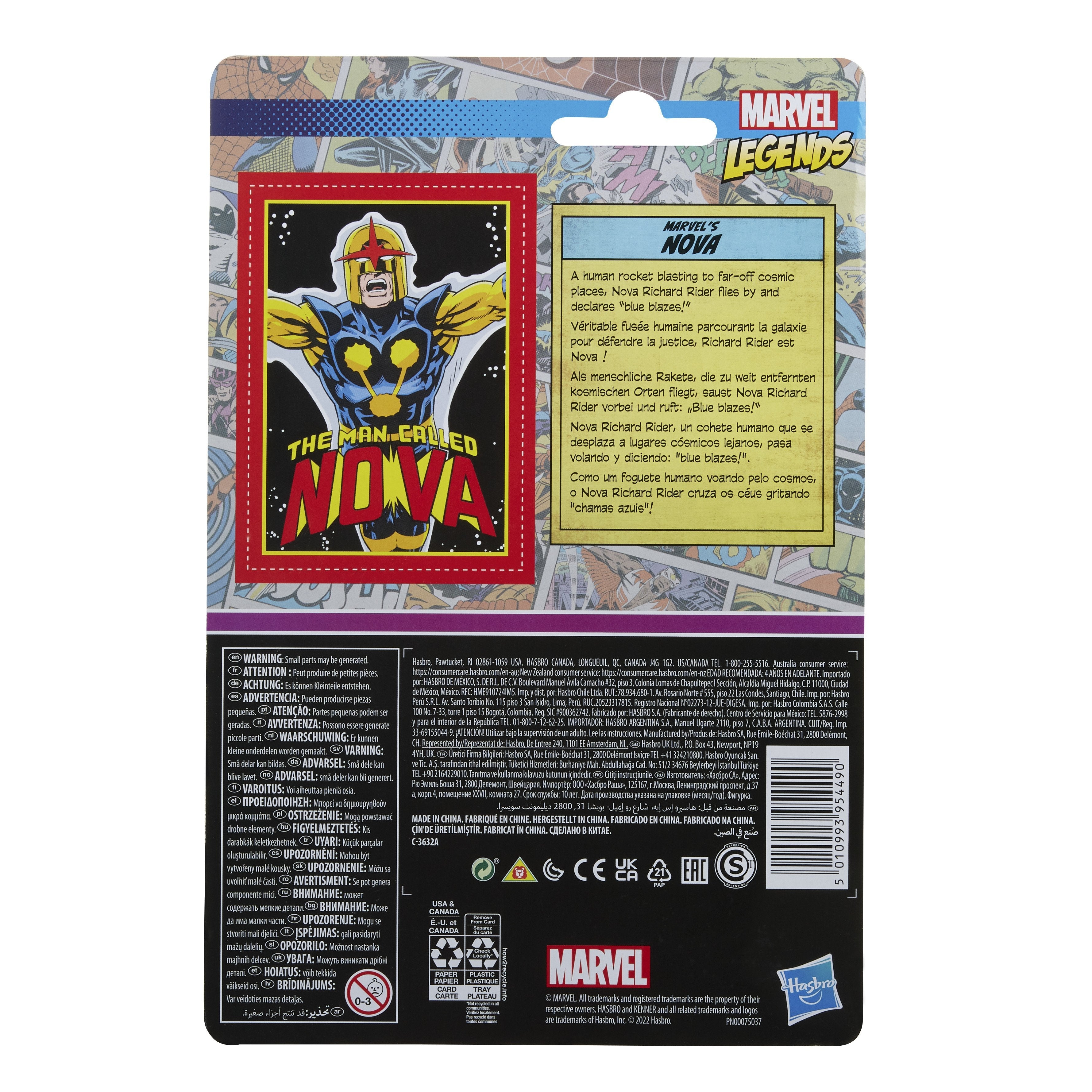 Figura Nova Marvel Legends 9,5cm