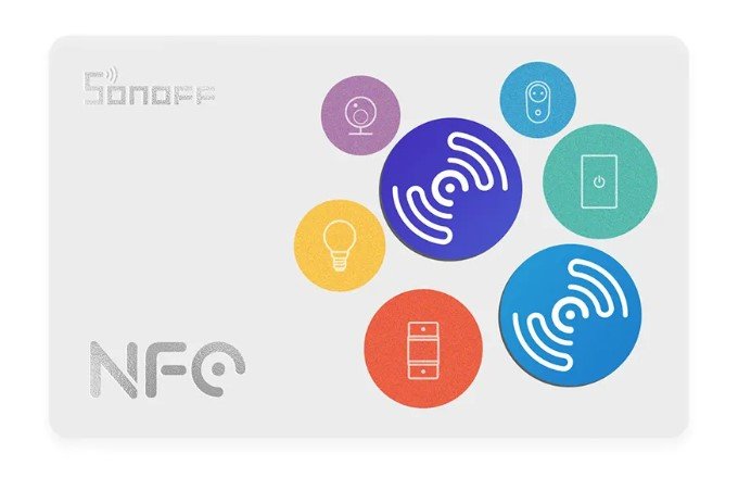 Sonoff Nfc Tag Blanco - Etiqueta Adhesiva Inteligente
