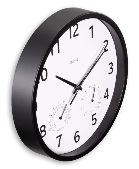 EAN 4047443517586 - Hama Malta Reloj de cuarzo Círculo Negro imagen 2
