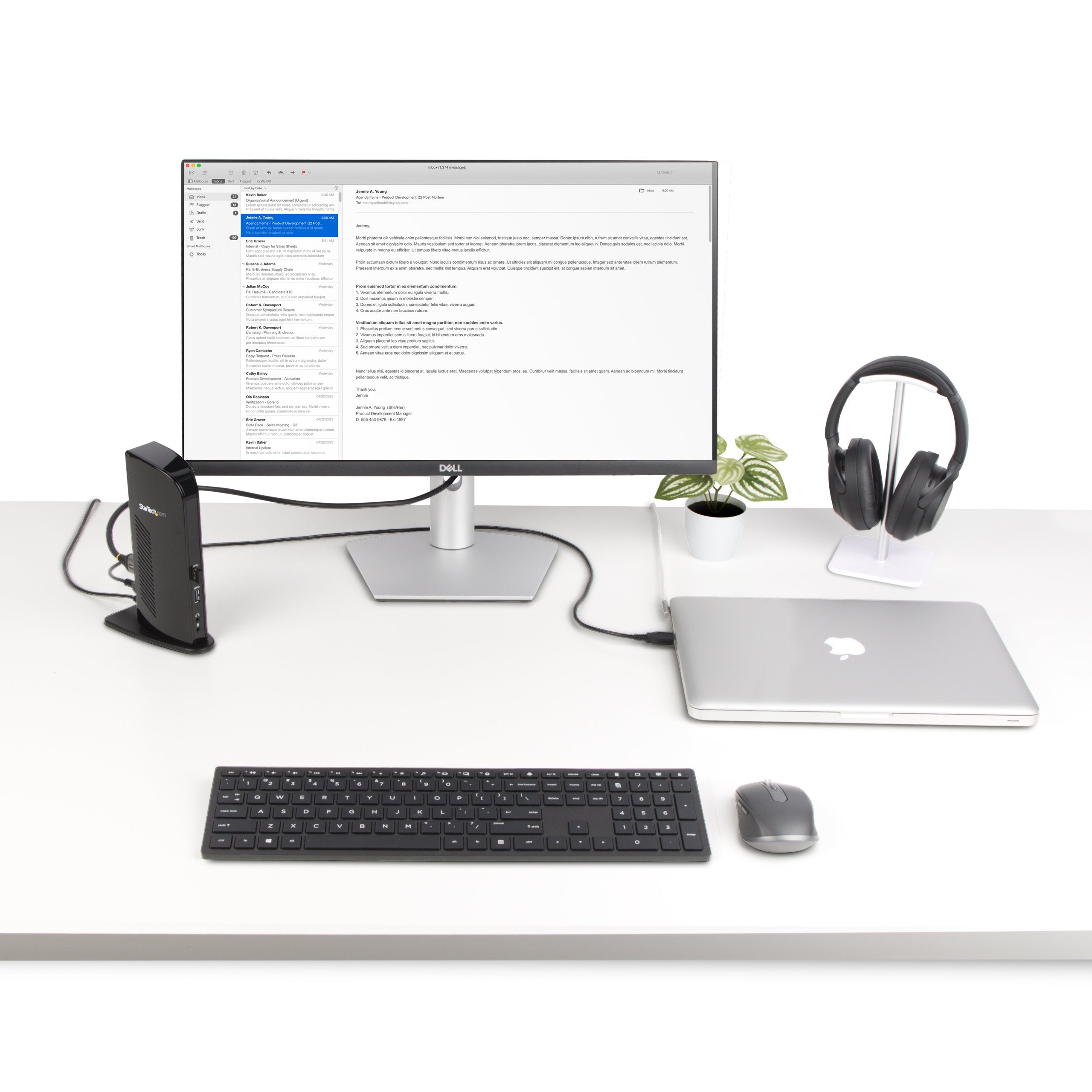 EAN 0065030847674 - StarTech.com USB3SDOCKHD base para portátil y replicador de puertos Alámbrico USB 3.2 Gen 1 (3.1 Gen 1) T imagen 8