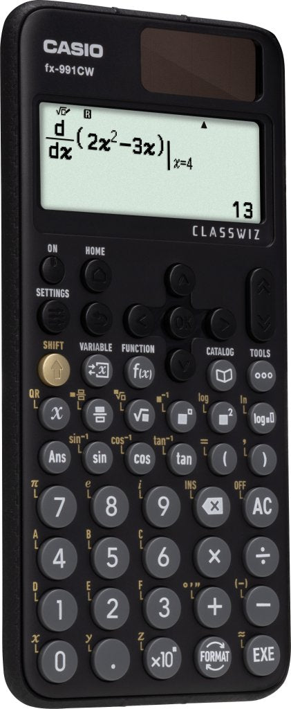 Calculadora  Casio Fx-991cw Bolsillo Calculadora Científica Negro