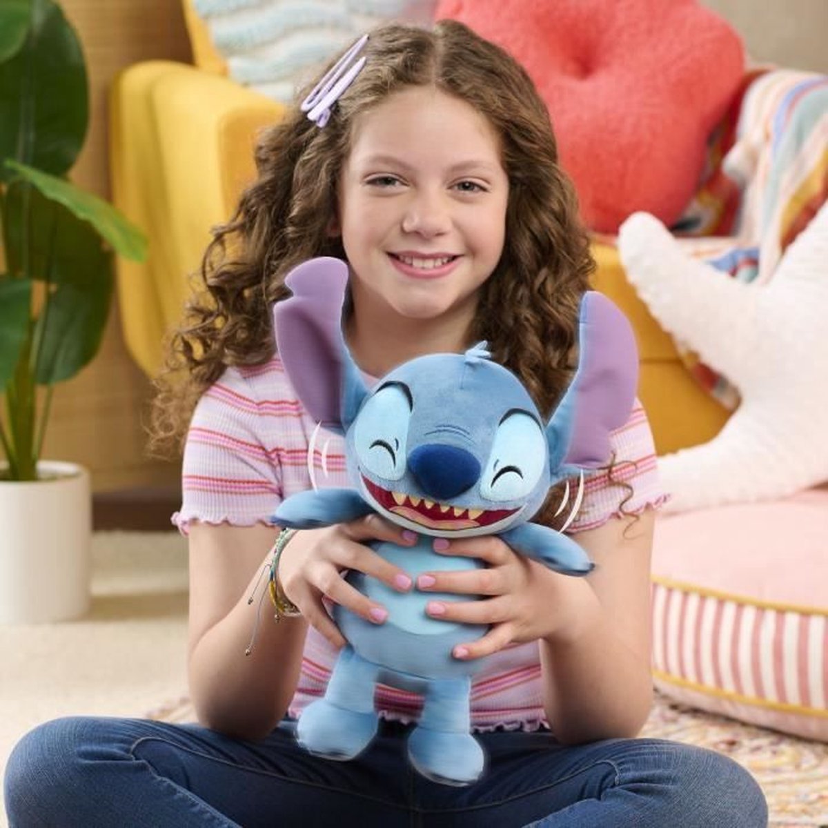 Peluche Stitch Disney 28cm Sonido Y Movimiento