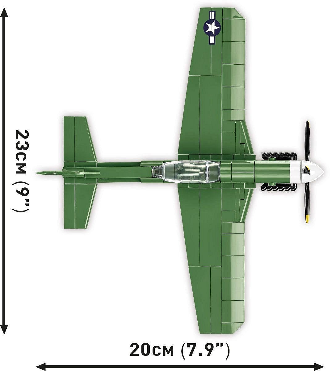 EAN 5902251058609 - COBI P-51D Mustang imagen 7