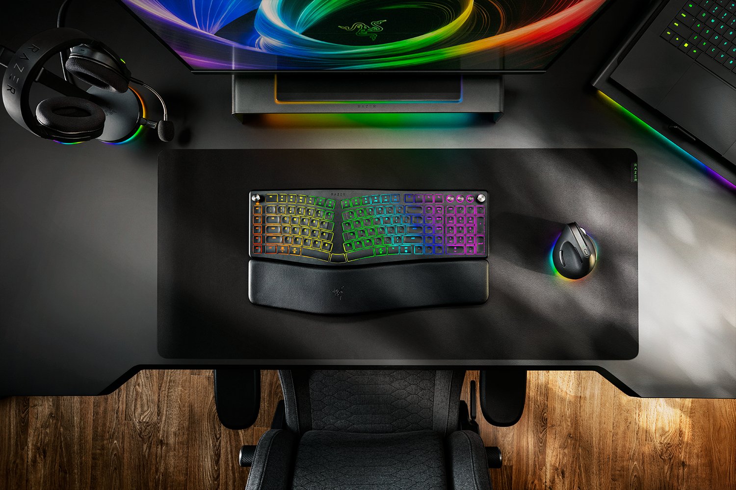 Teclado Razer Pro Type Ergo (Usa) (Rz03-05440100-R3m1)