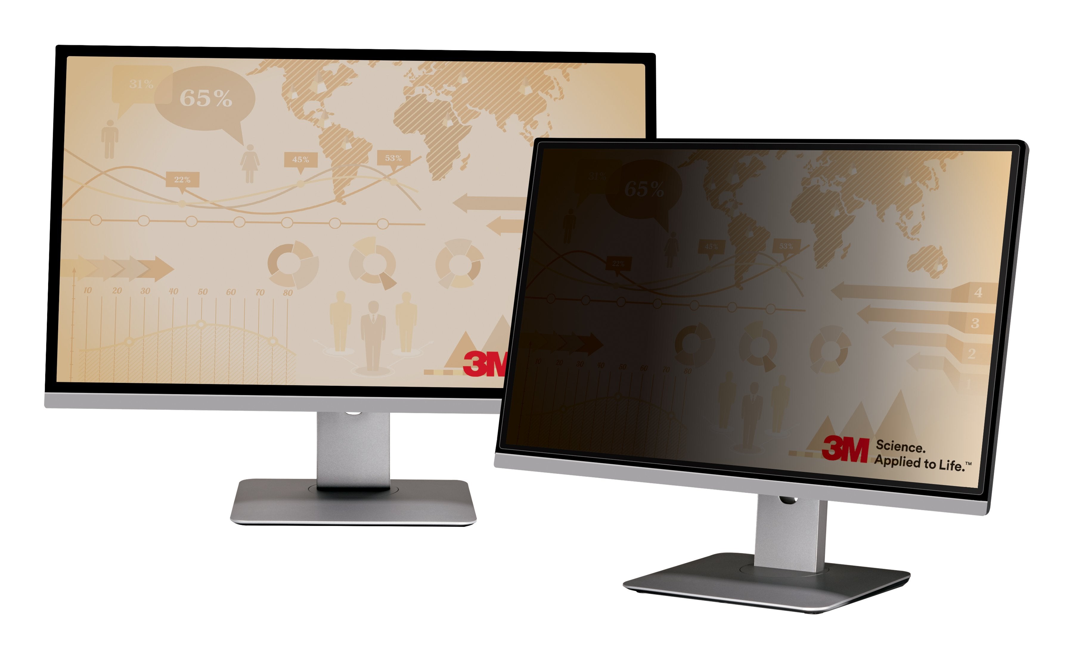 3m Filtro Privacidad 31.5 Pulg Monitor, 16:9, Pf315w9b