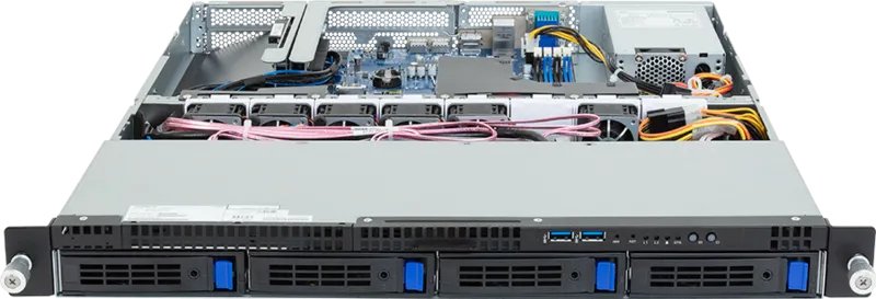 EAN 4719331855864 - GIGABYTE R123-X00-AA01 Intel C262 LGA 1700 Bastidor (1U) Negro, Acero imagen 2