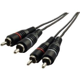 Schwaiger Cik5415 Cable De Audio 1,5 M 2 X Rca Negro