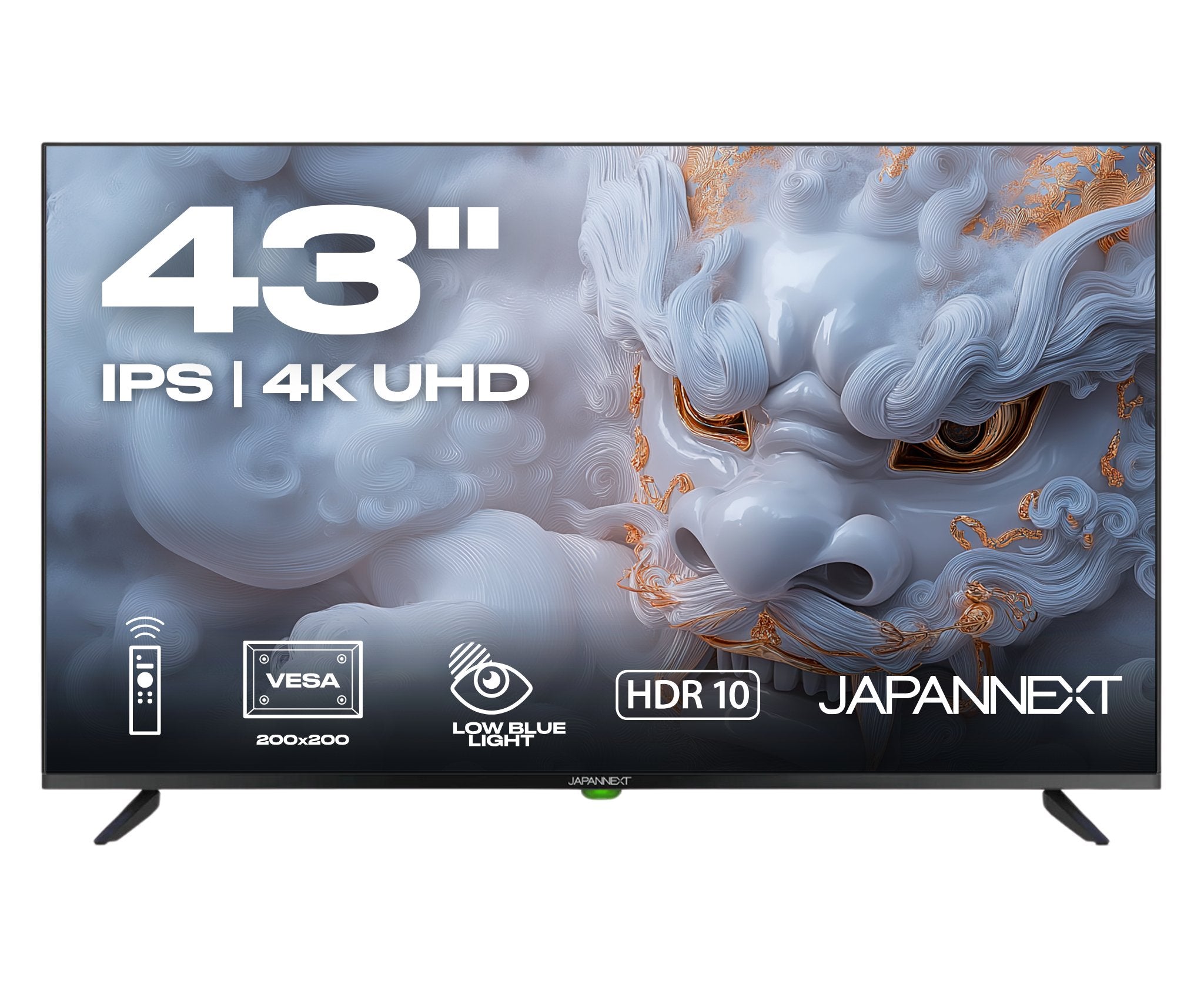 Monitor  Japannext Jn-Ips430uhd60f  43" 3840 X 2160 Pixeles 4k Ultra Hd Lcd Negro