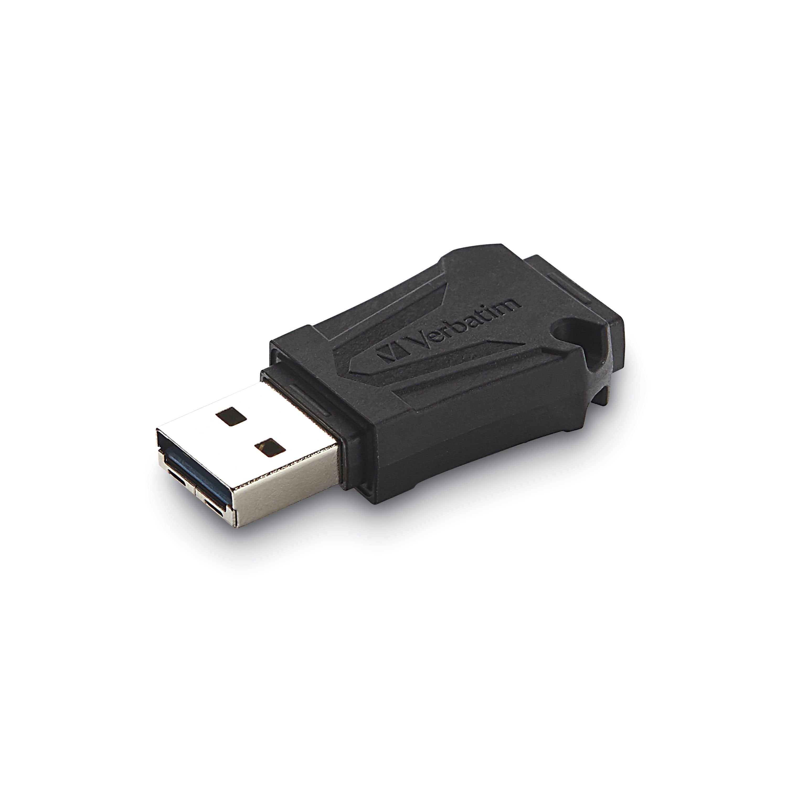Verbatim Usb 2.0 Memoria Usb 64gb, Toughmax, Negro
