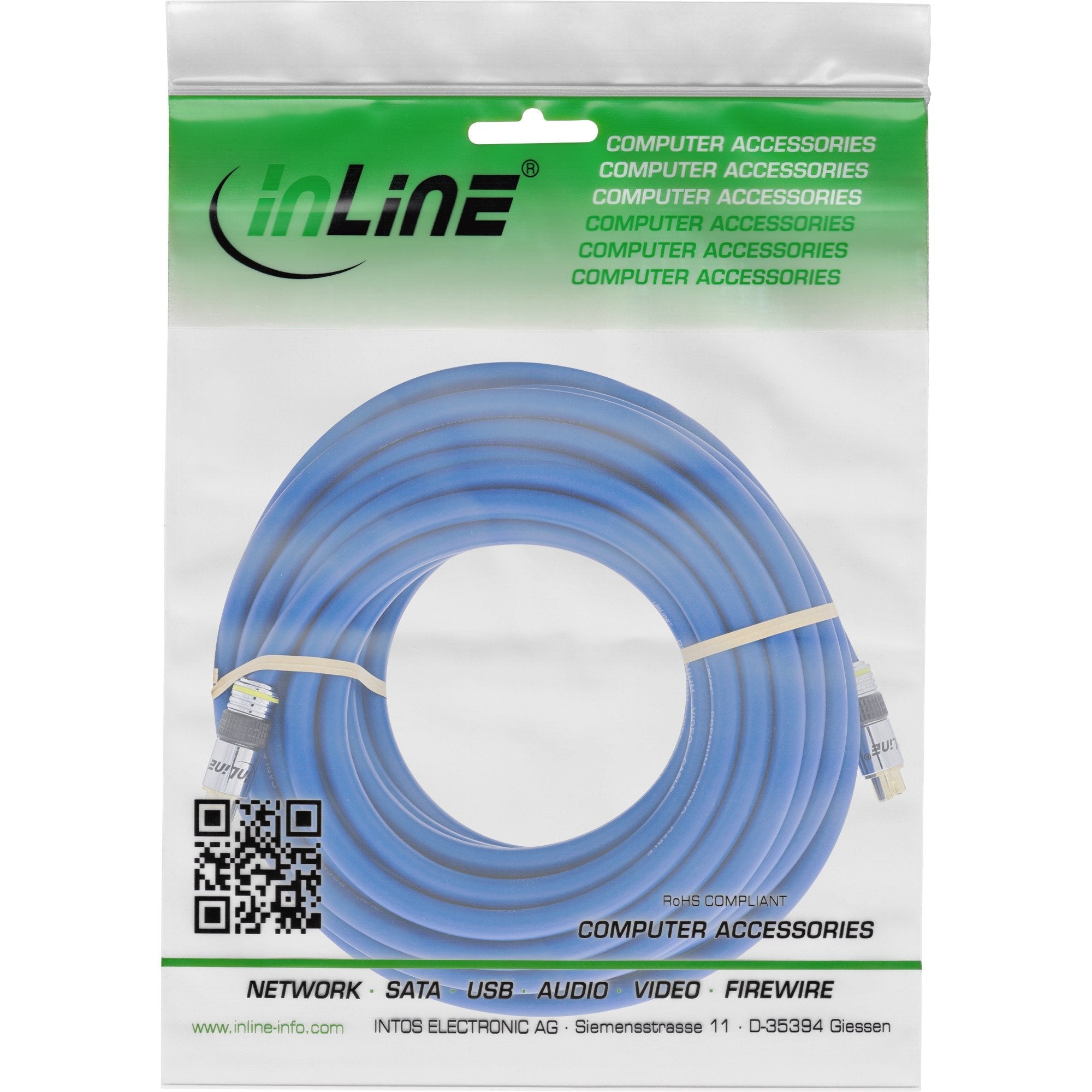 Cable De Video Inline S-Vhs Premium Mini Din De 4 Pines Macho A Macho De 1 M