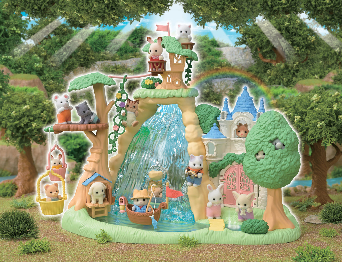 Sylvanian Families Playset Secret Forest Falls