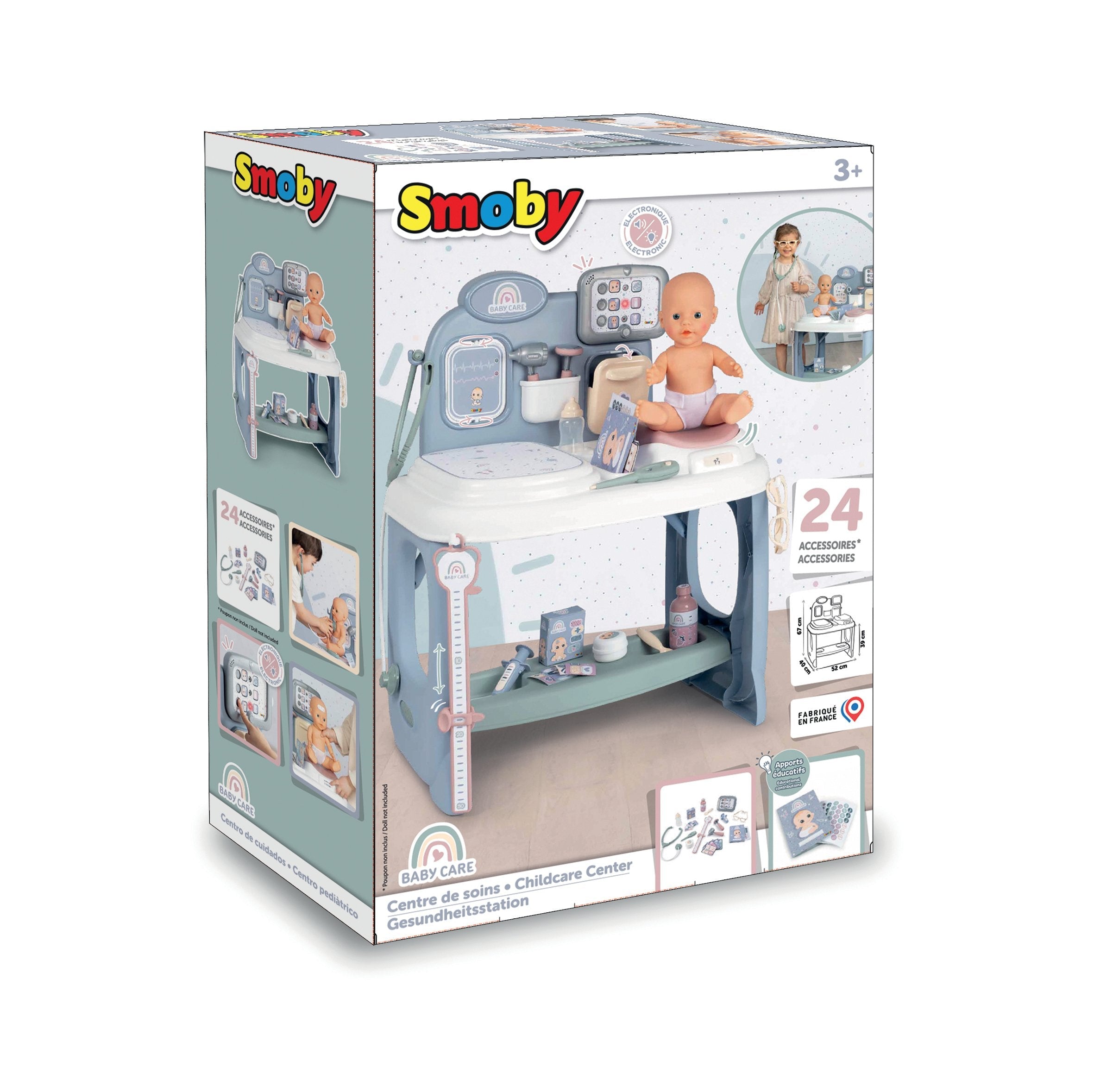 Smoby Baby Care Center Model 2024
