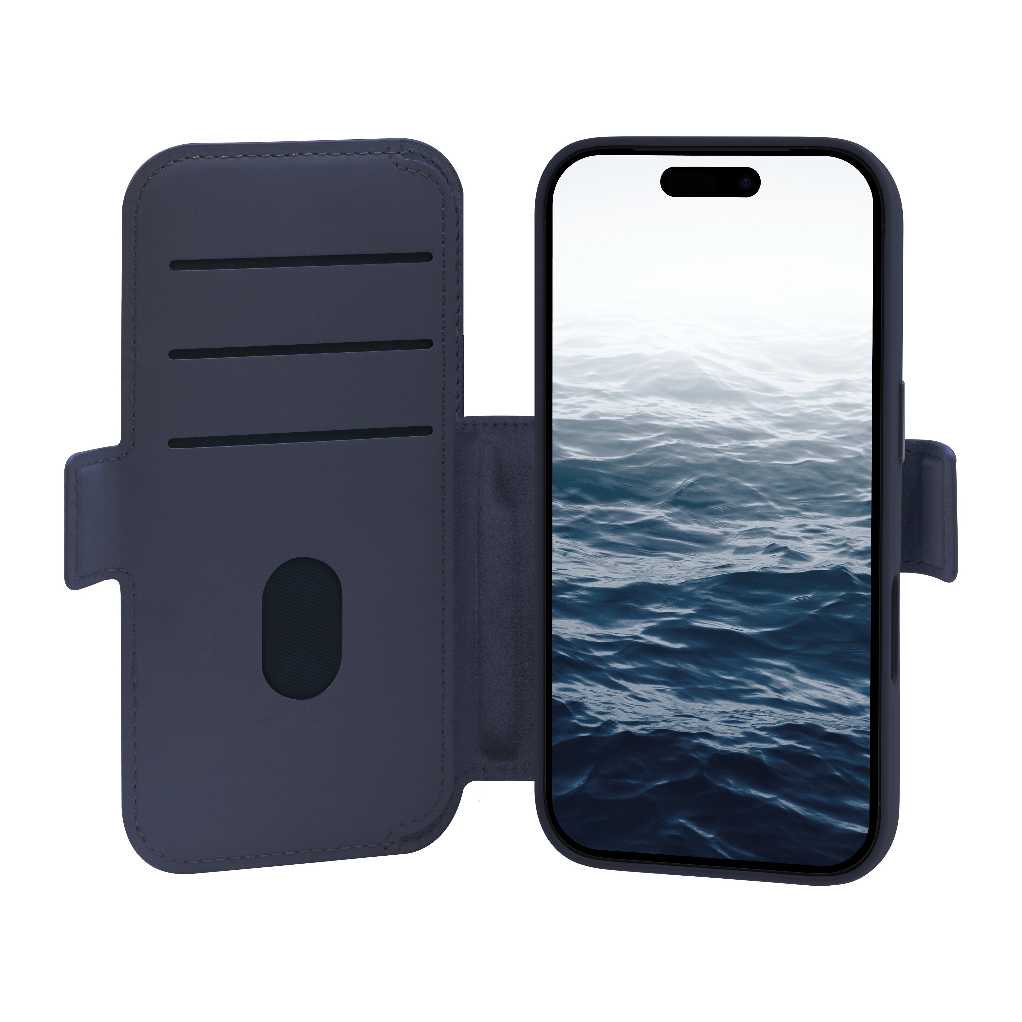 Dbramante1928 Lynge Funda Con Tapa Para Teléfono Móvil Compatibilidad Con Magsafe Agua Profunda