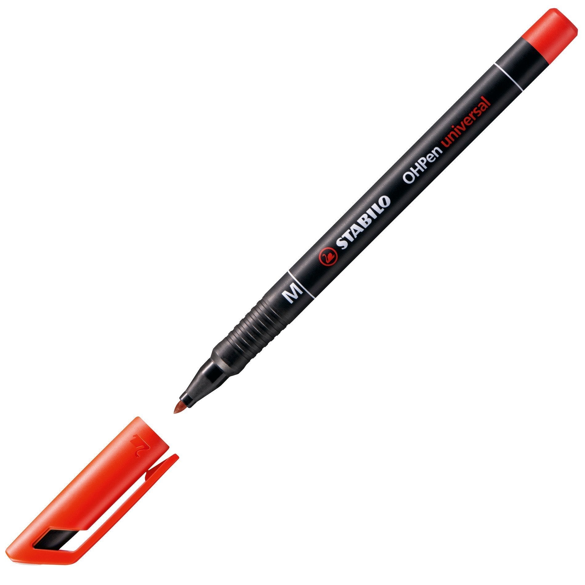 Stabilo Marcador Permanente Ohpen Universal M Punta Media 1.0mm Rojo