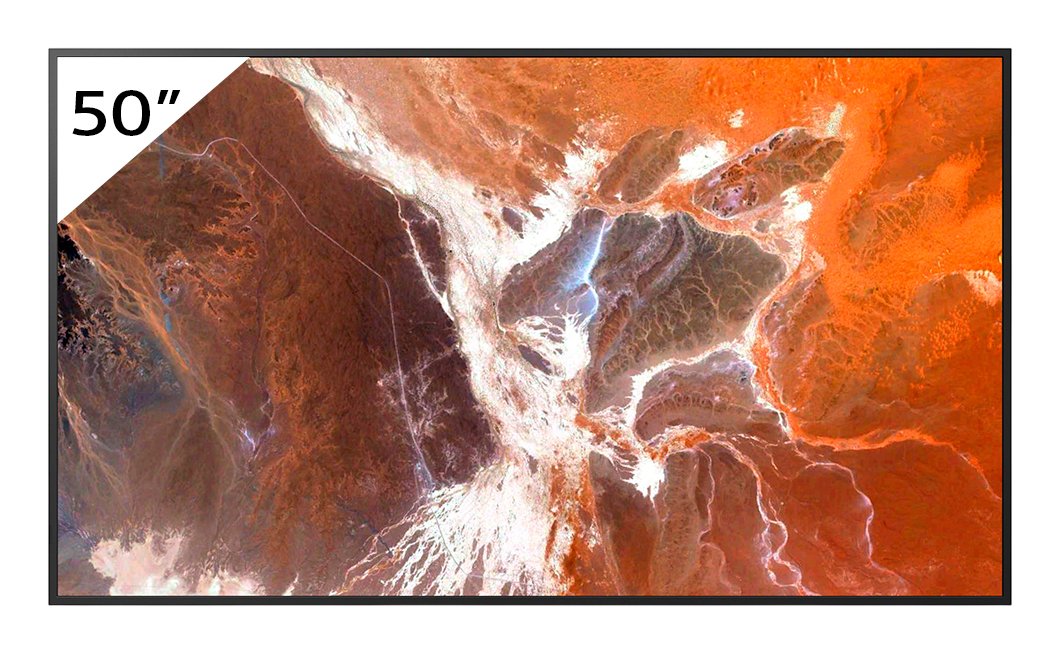 Sony Bravia Professional Displays Fw-50bz30p 50" Clase Diagonal Bz30p Series Pantalla Lcd Con Retroiluminación Led Señalización Digital Android 4k Uhd (2160p) 3840 X 2160 Hdr Led En El Borde