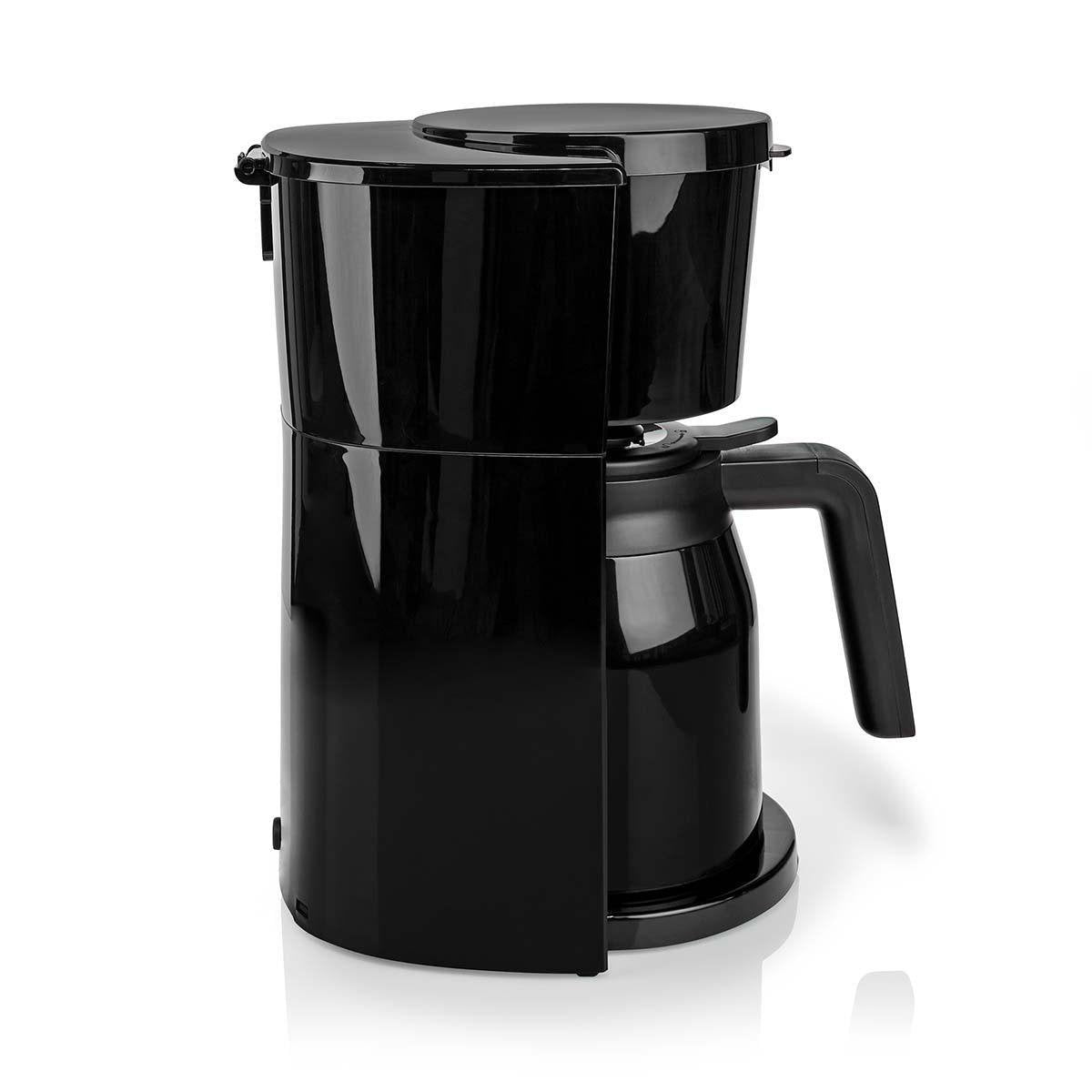 Nedis Cafetera  Cafe Filtrado  1.0 L  8 Copas  Negro
