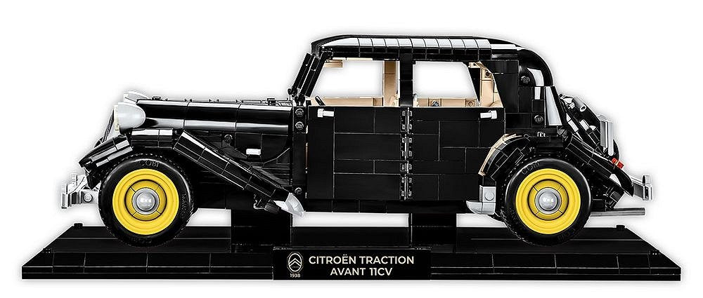 Juguete De Construcción Cobi Citroen Traction Avant 11cv 1938 - Executive Edition, Escala 1:12 300723