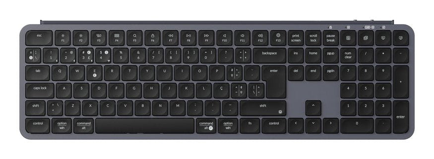Teclado Keychron B6 Pro Ultra-Slim 100% Wireless Scissor Sw