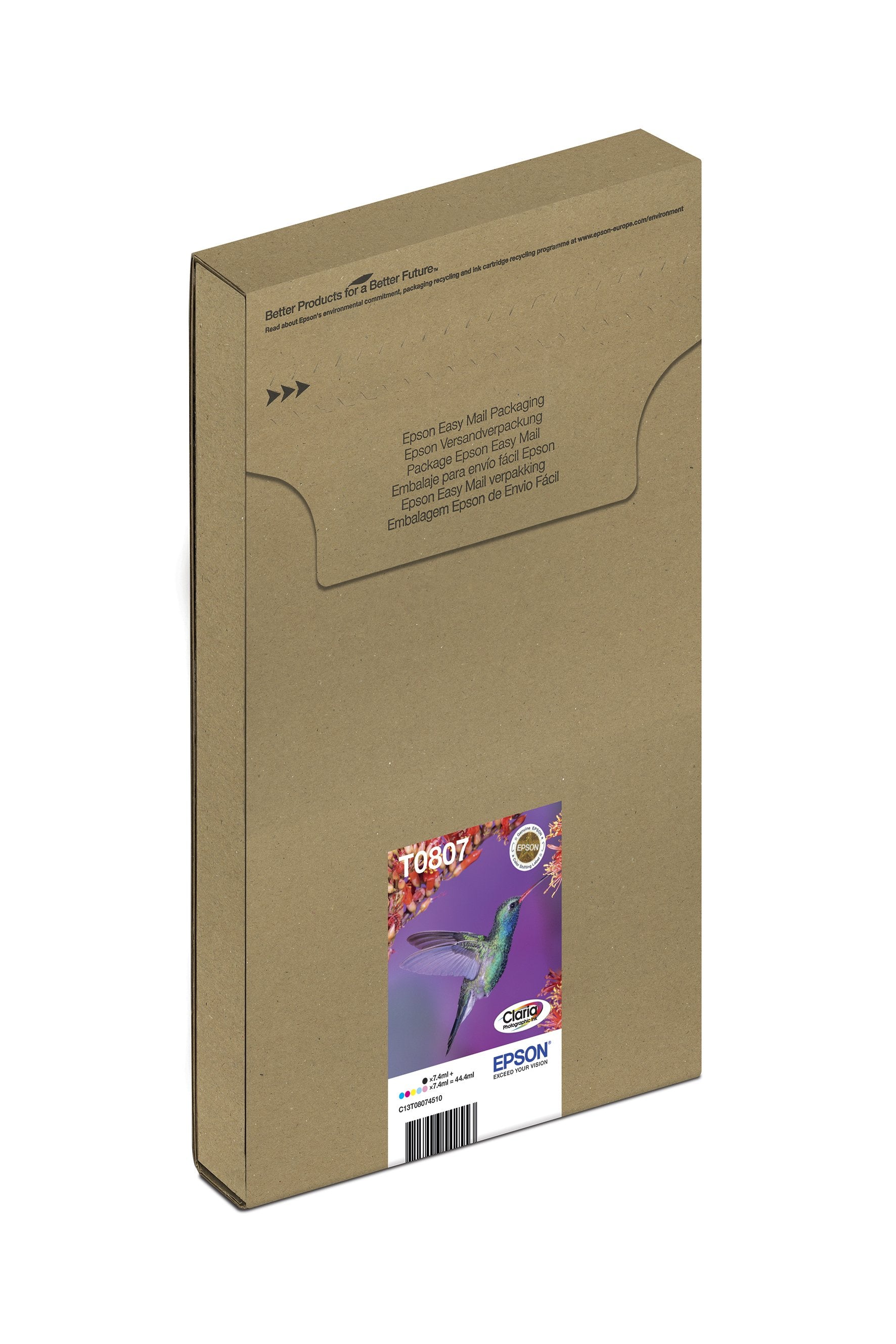 EAN 8715946542553 - Epson Hummingbird T0807 cartucho de tinta 1 pieza(s) Original Negro, Cian, Cian claro, Magenta claro, Mag imagen 11