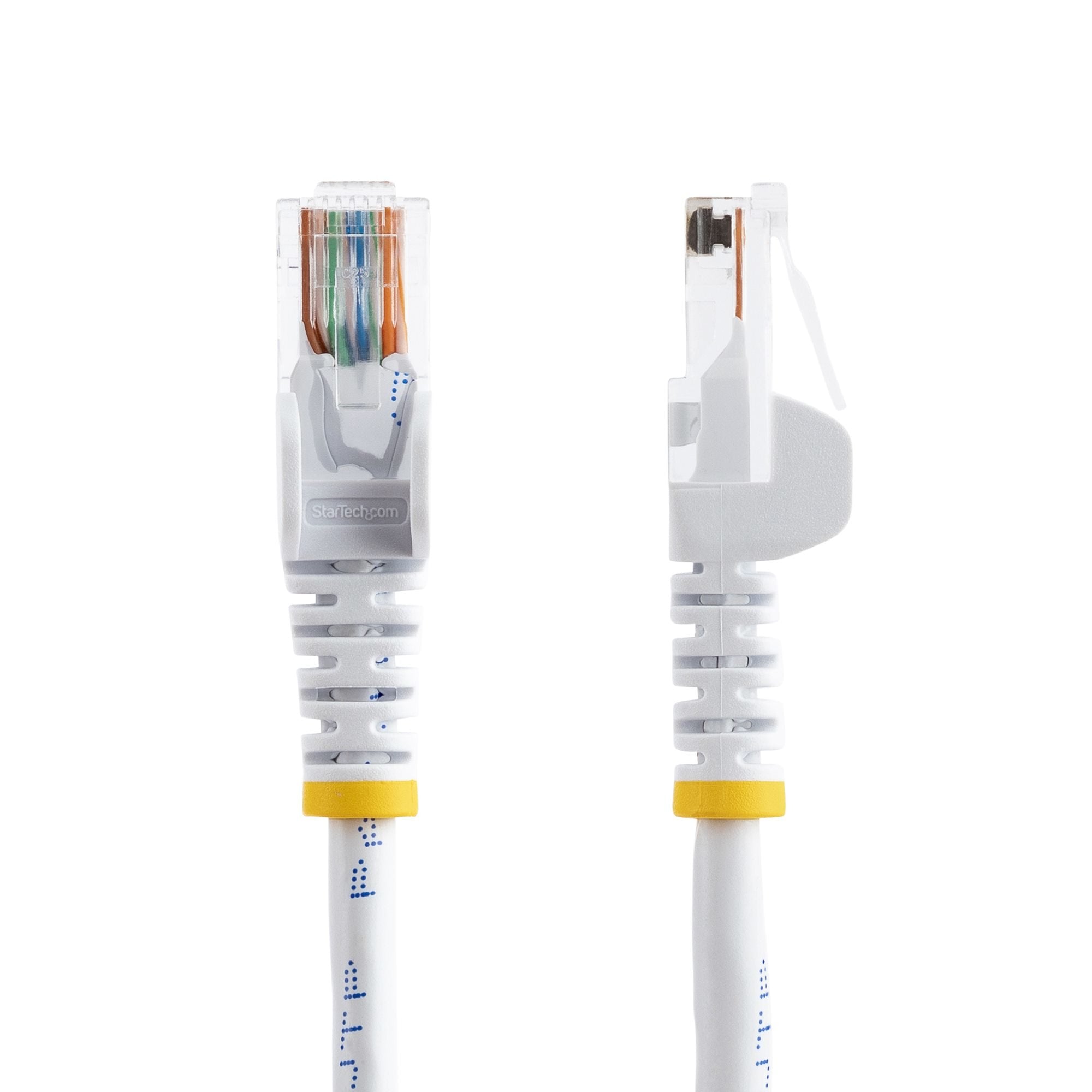 Cable De Red 7m Blanco Cat5e   Cabl Ethernet Sin Enganche