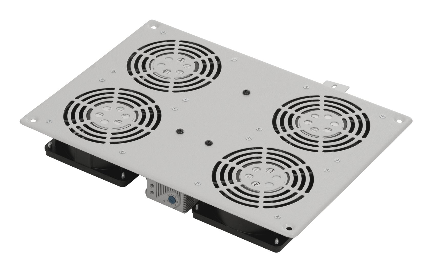 Efb Dachventilador 4-Fach Con Thermomat, Para Pel, Ral7035