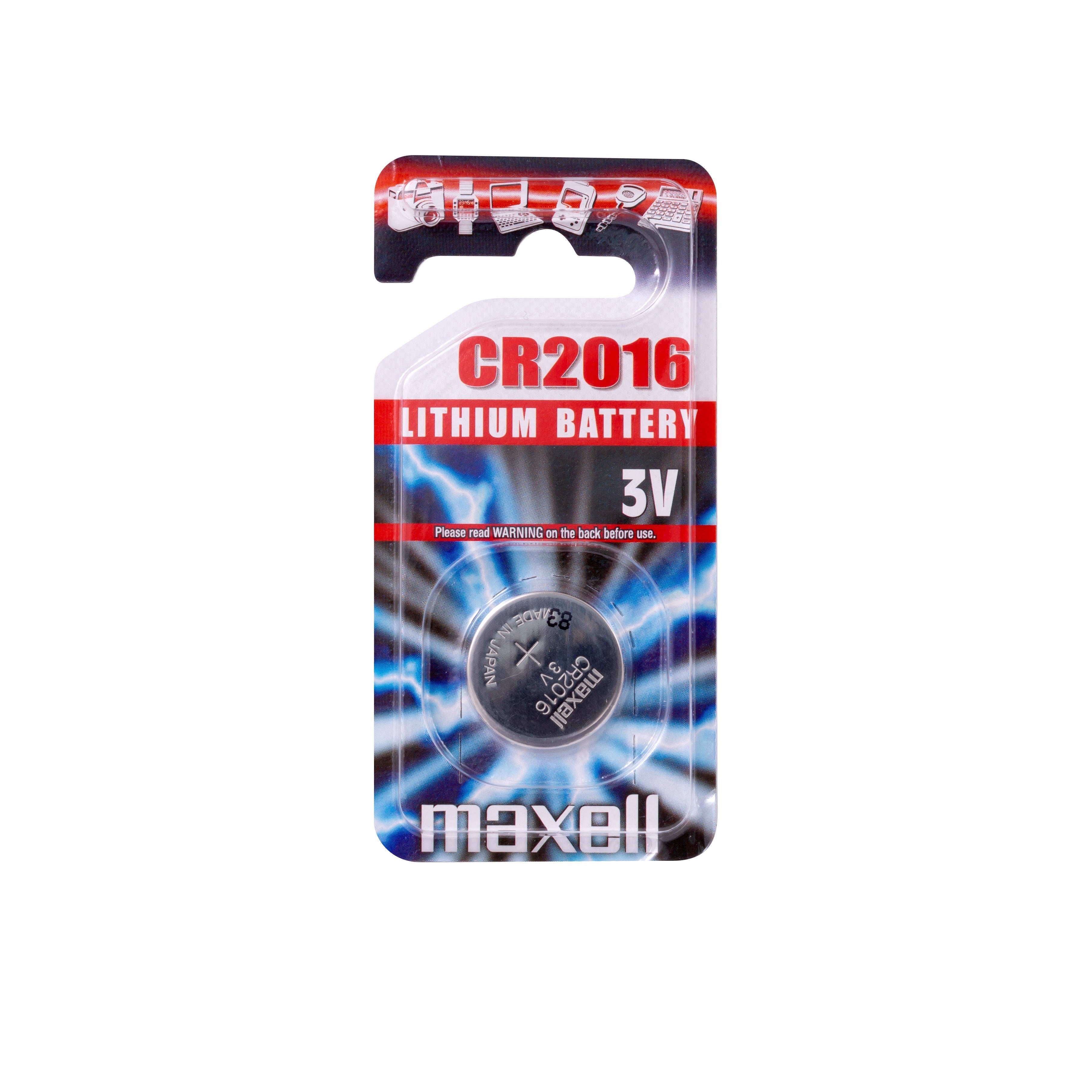 Maxell Pila Boton Litio Bl.1 Cr2016