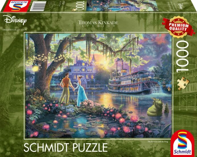 Puzzle Schmidt La Princesa Y El Sapo, 1000 Piezas 57527