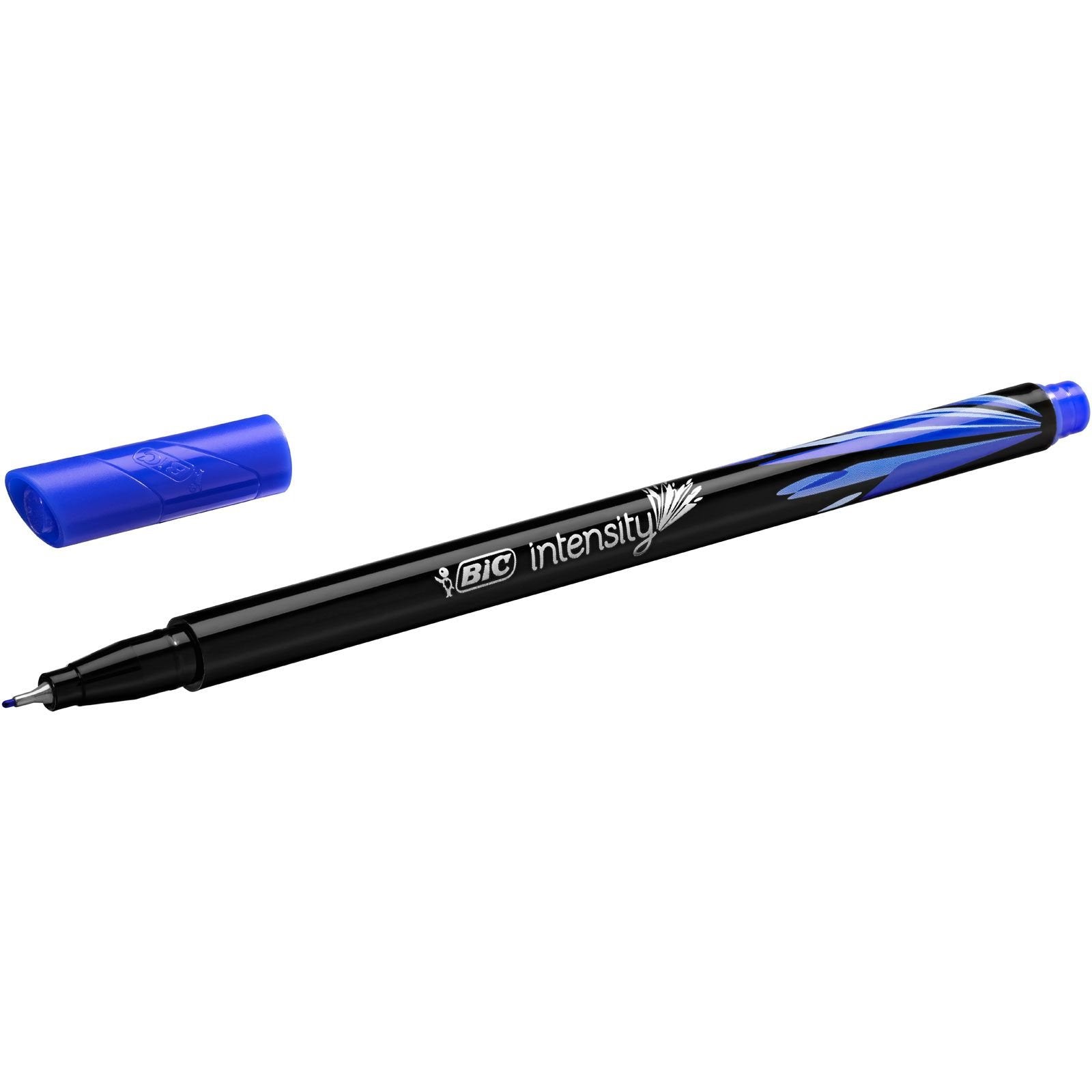 Bic Intensity Fine Pack De 20 Rotuladores - Punta Fina De 0.8mm - Trazo De 0.4mm - Tinta Con Base De Agua - Colores Surtidos