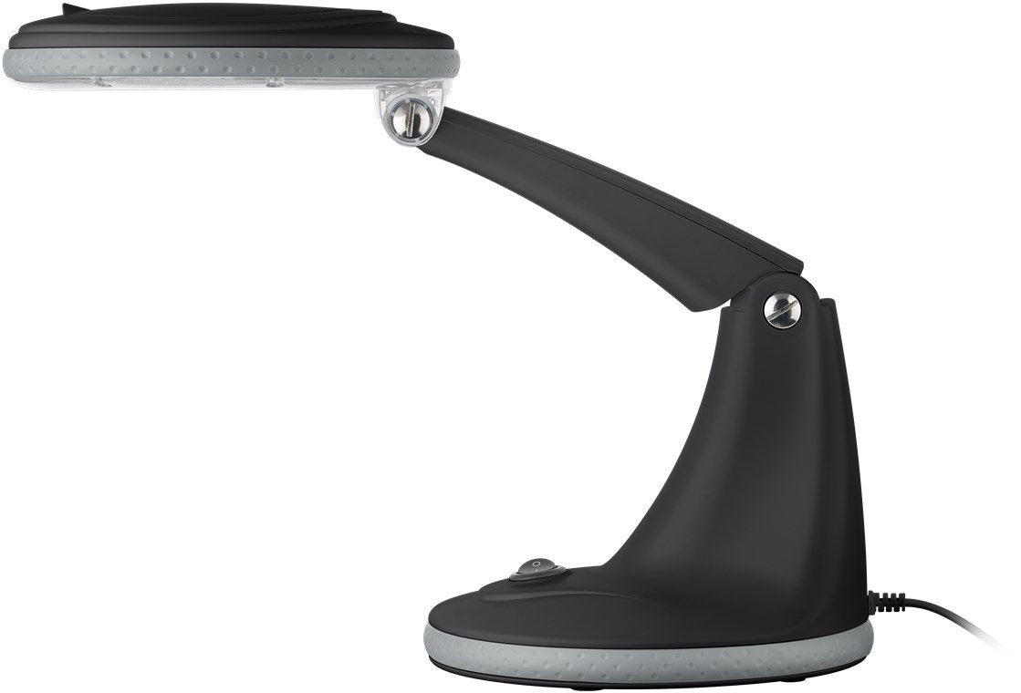 Lupa 6w 450lm 100mm 30led Stand Negro