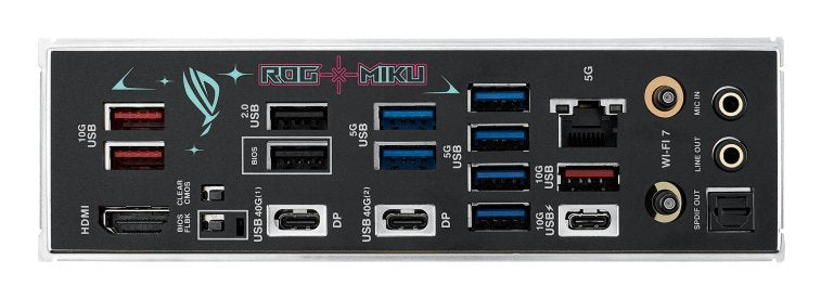 Asus Rog Strix X870e-H Gaming Hatsune Miku Edition (Negro) 90mb1ma0-M0eay0