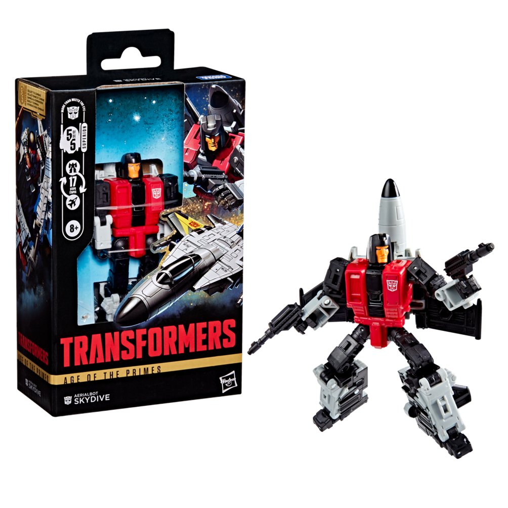 Figura Skydive Age Of The Primes Transformers 14cm