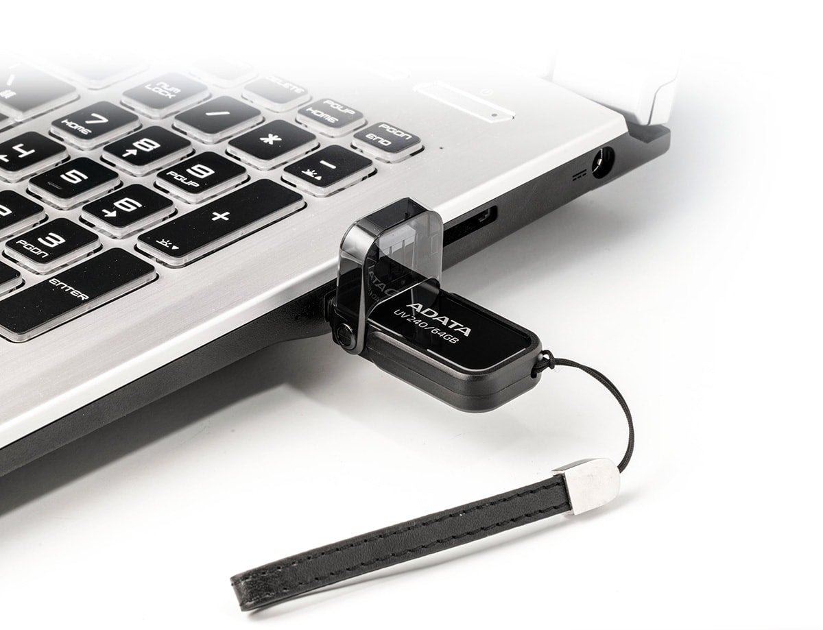 Pendrive Adata Uv240 64gb Usb 2.0 Negro