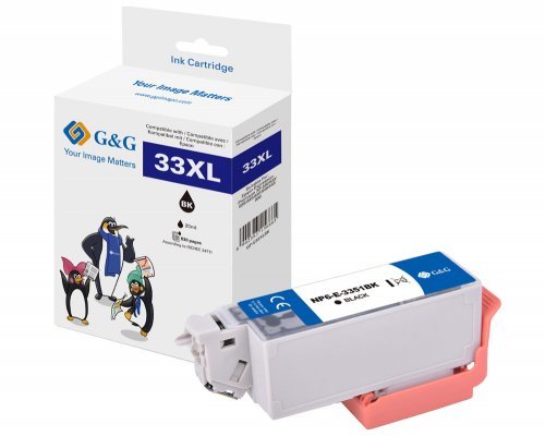 G&G Xl-Druckercartucho Compatible Con Epson 33xl T3351