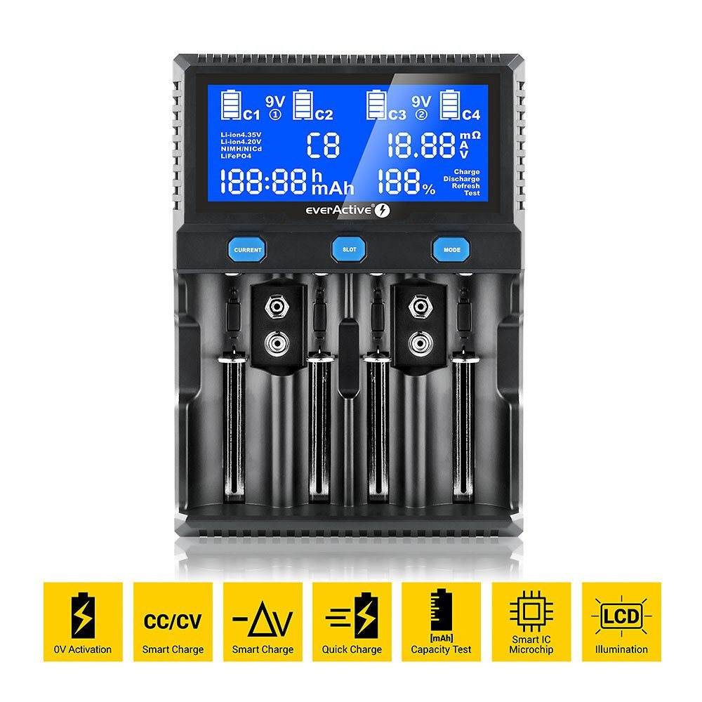 EAN 5903205772152 - Everactive UC-4200 cargador de batería Universal Corriente alterna imagen 6