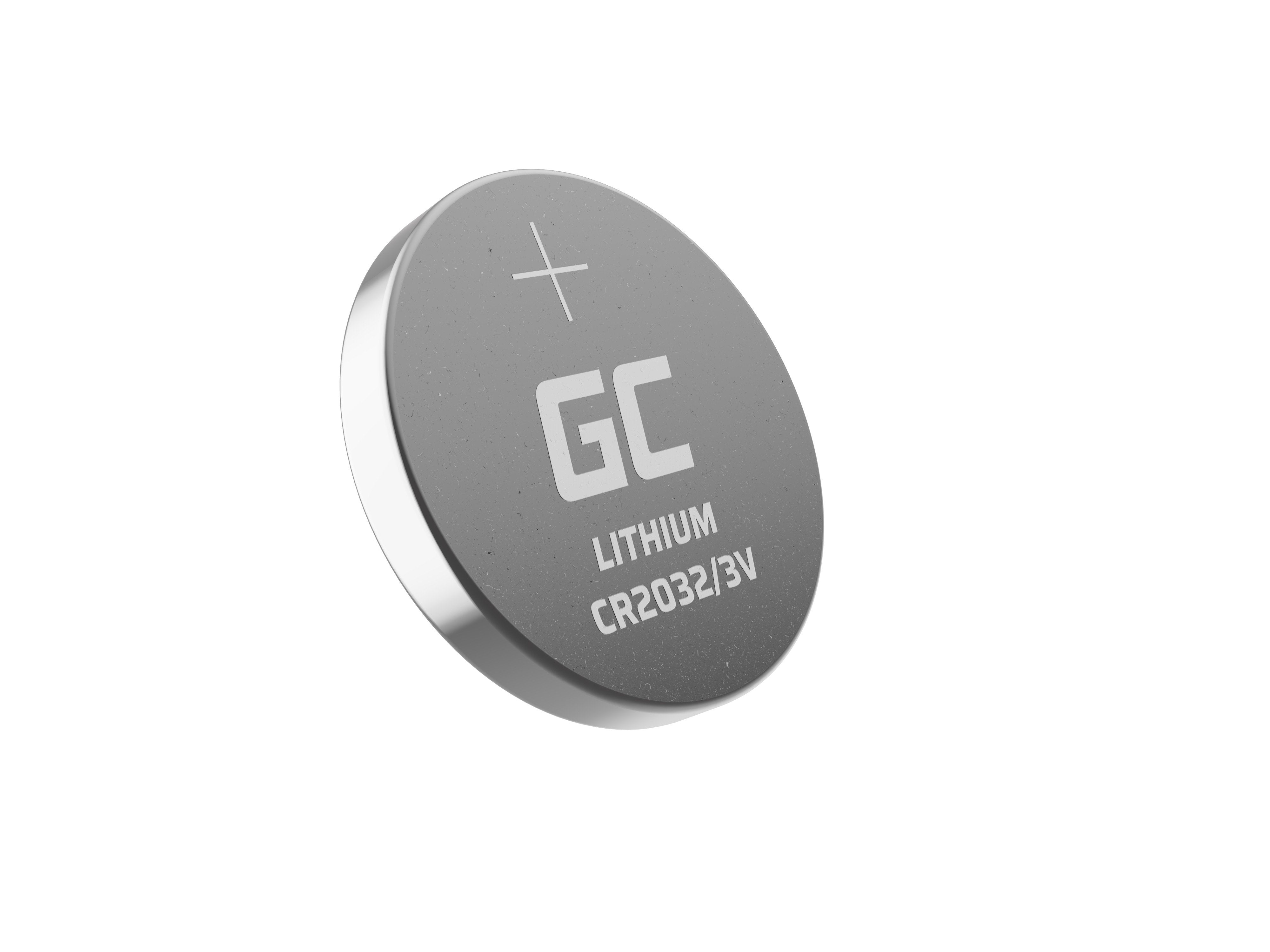 Greencell 5x Battery Lithium Cr2032 3v 220mah