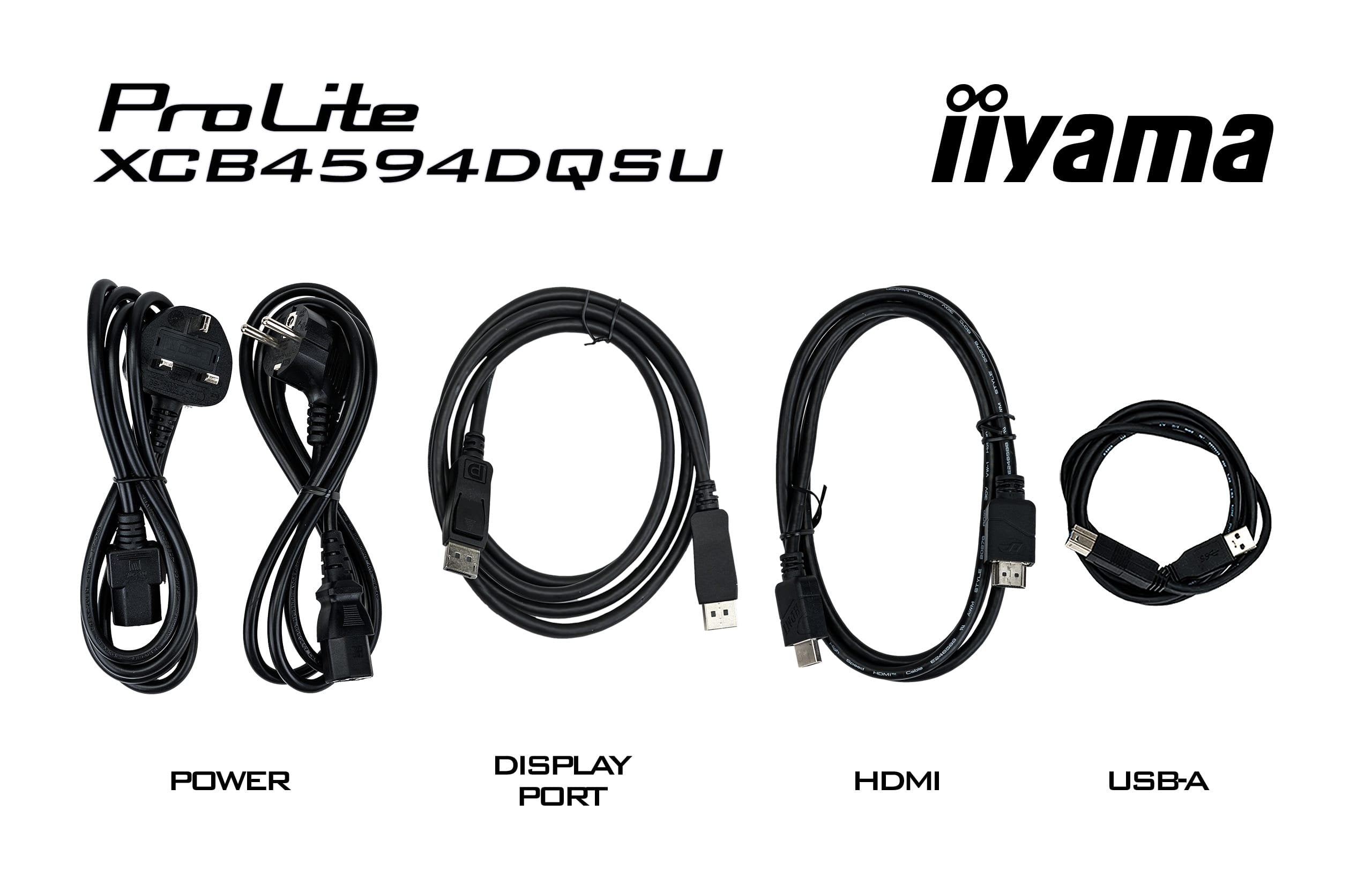 Monitor Iiyama Pantalla Curva Para Pc 113 Cm (45") 5120 X 1440 Pixeles Dual Qhd Led Panel Va Usb-C Hdmi Displayport