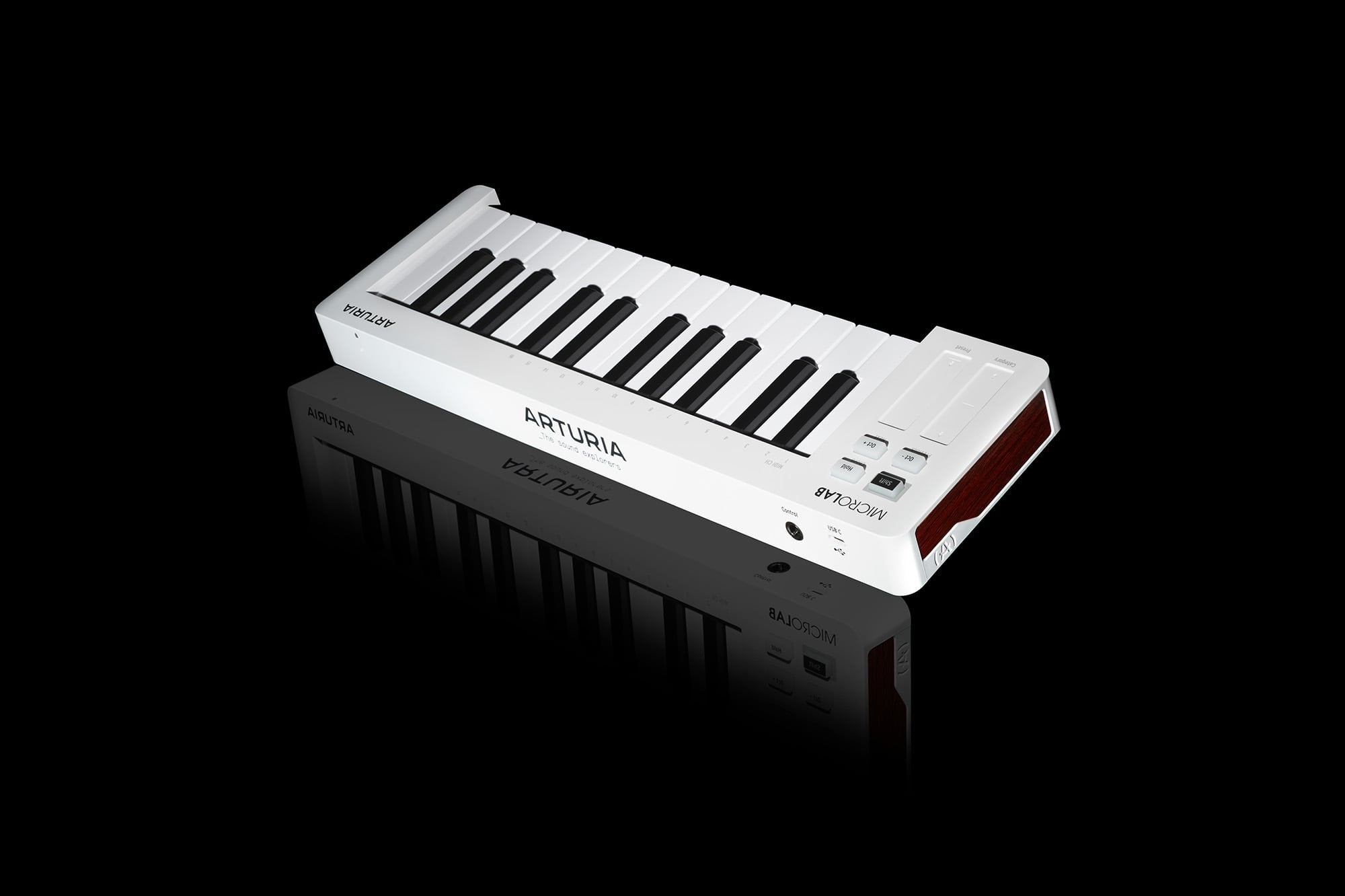 EAN 3760033532318 - Arturia MicroLab mk3 teclado MIDI 25 llaves USB Blanco imagen 4