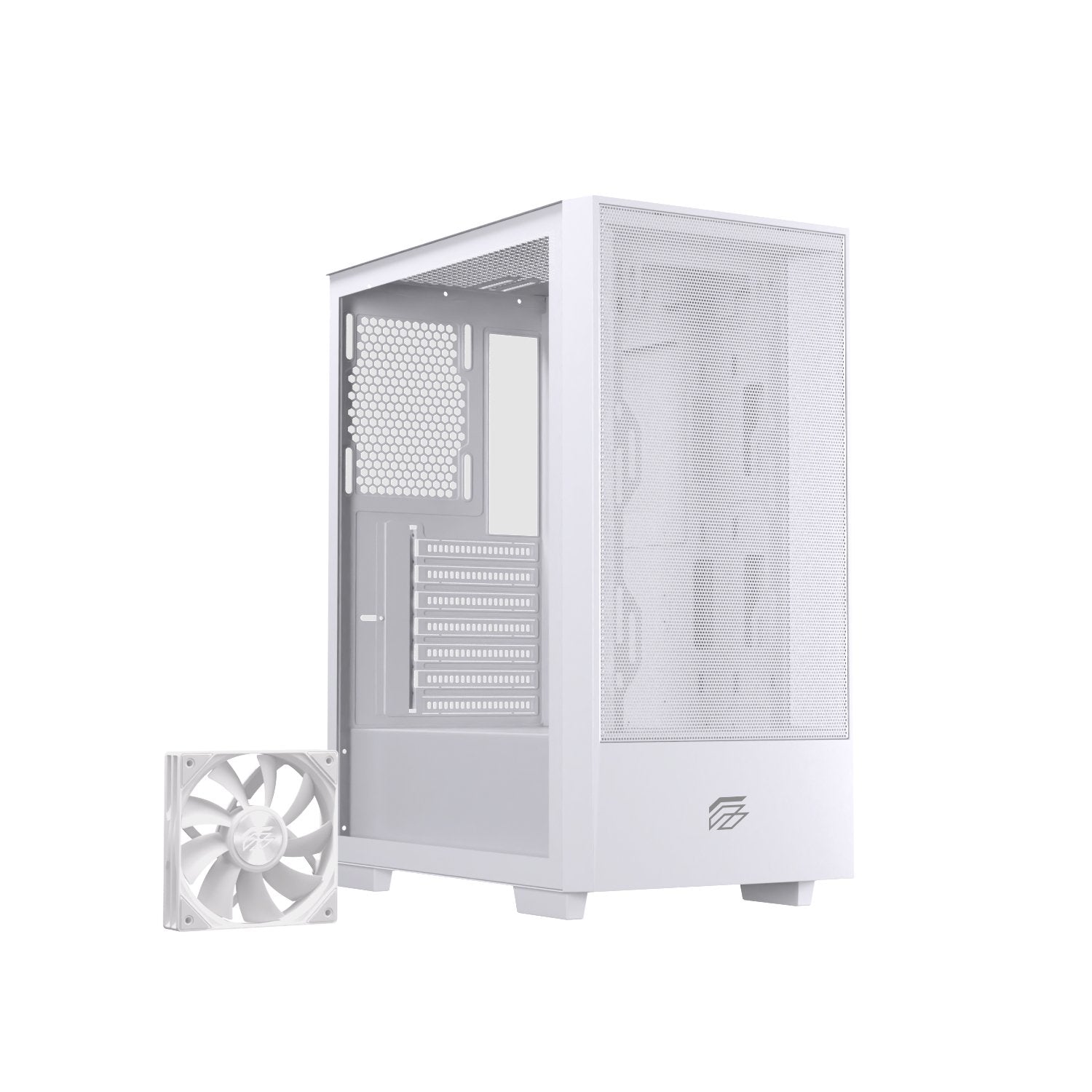 EAN 6977277360097 - Einarex PULSE P100 CORE WHITE Midi Tower Blanco imagen 2