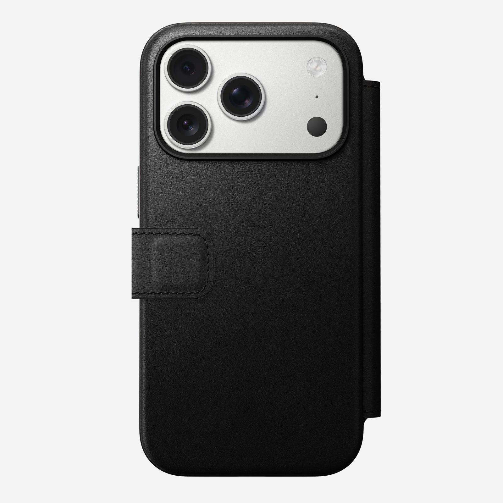 Nomad Modern Leather Folio Iphone 17 Pro Black