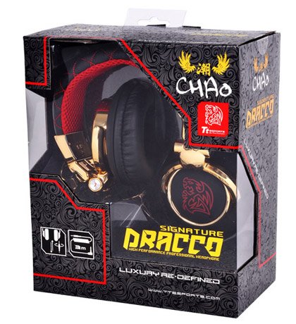 EAN 4716872054749 - Tt eSPORTS DRACCO Signature Auriculares Alámbrico Diadema Juego Negro, Oro, Rojo imagen 6