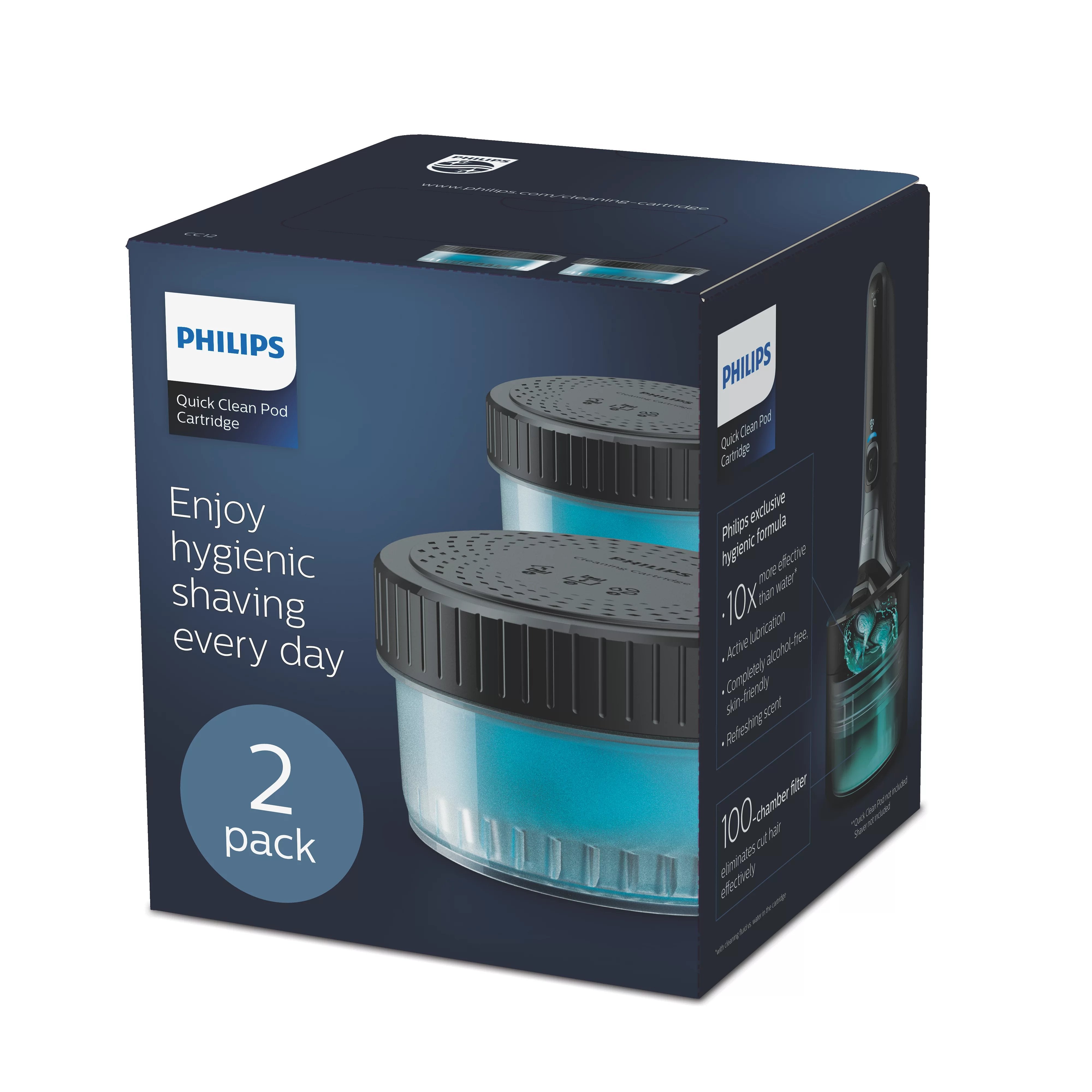 Philips Cc12/50 Accesorio Para Maquina De Afeitar Cartucho De Limpieza
