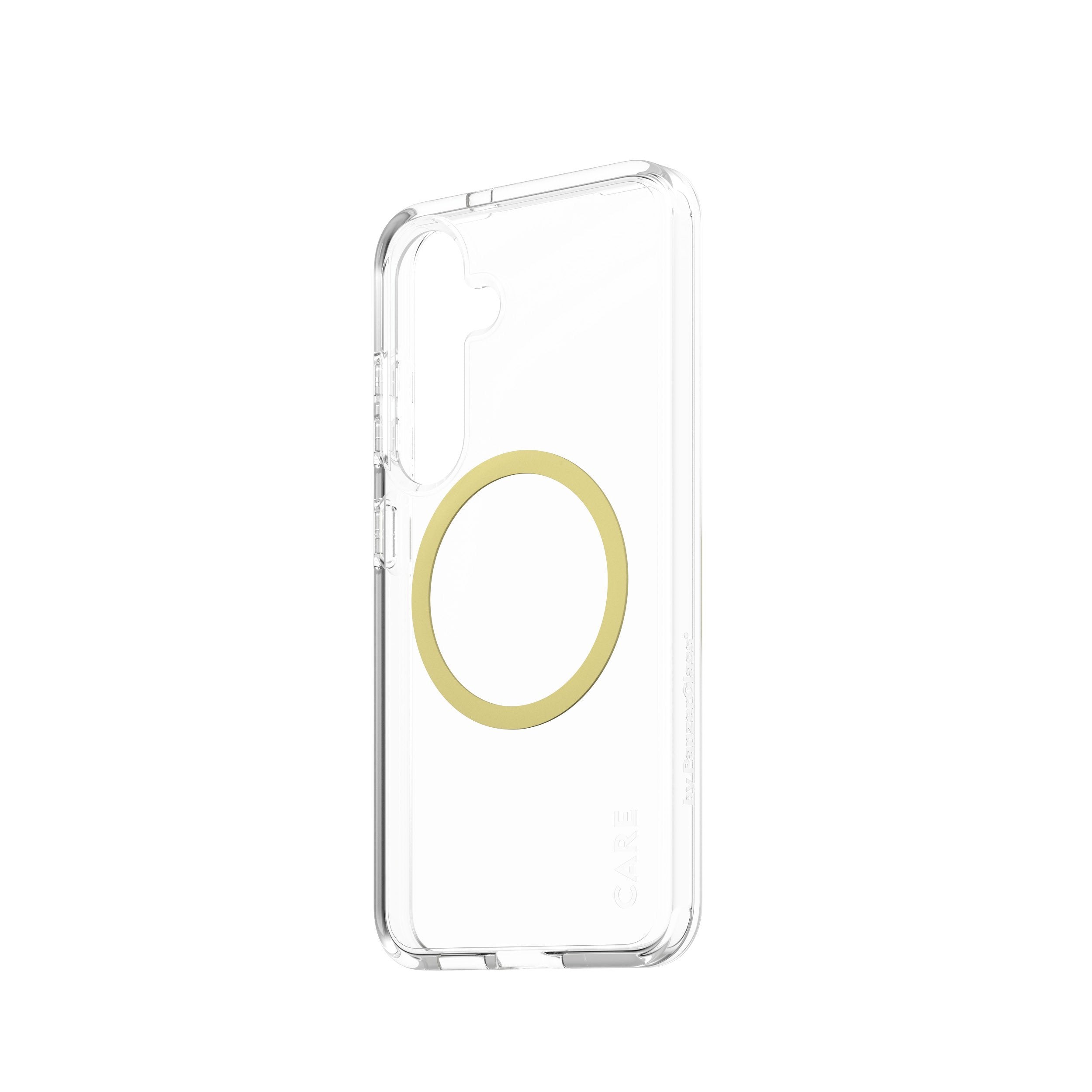 EAN 5715685016950 - PanzerGlass CARE™ by ® Urban Combat Case Transparent w. Chardonnay Qi Compatible Samsung Galaxy S25 funda imagen 4