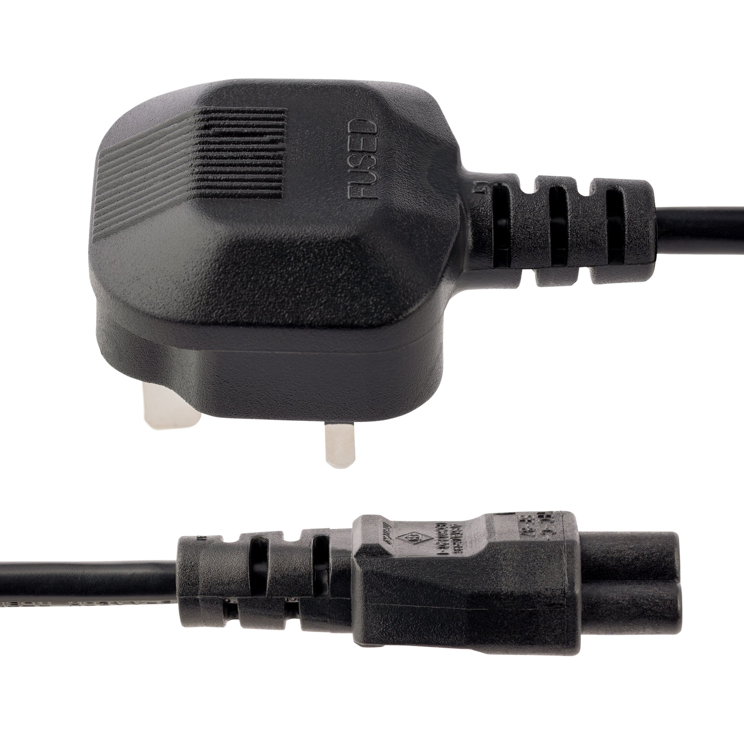 EAN 0065030858618 - StarTech.com PXTNB3SUK1M cable de transmisión Negro C5 acoplador imagen 3