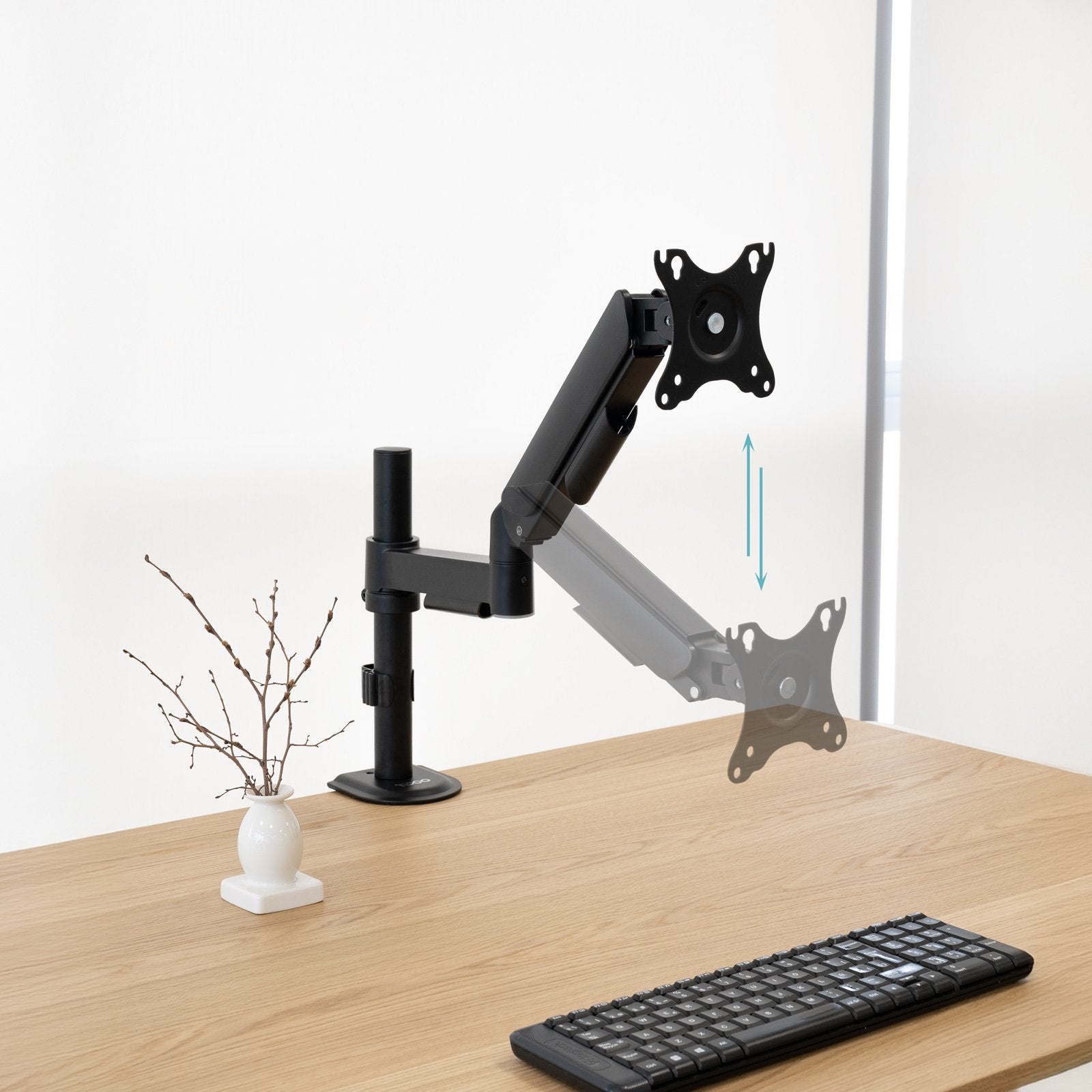 EAN 8433281016460 - TooQ DB1532TNR-B soporte para monitor 81,3 cm (32") Escritorio imagen 4