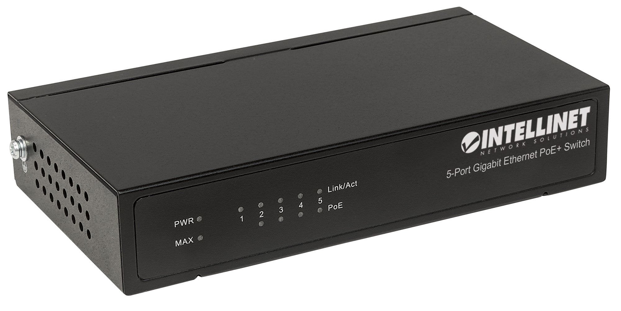 EAN 0766623561228 - Intellinet 561228 switch No administrado Gigabit Ethernet (10/100/1000) Energía sobre Ethernet (PoE) Negr imagen 2