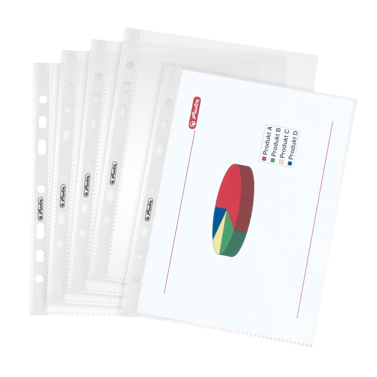 EAN 4008110210476 - Herlitz 10468585 protector de hojas A5 Polipropileno (PP) 100 pieza(s) imagen 2