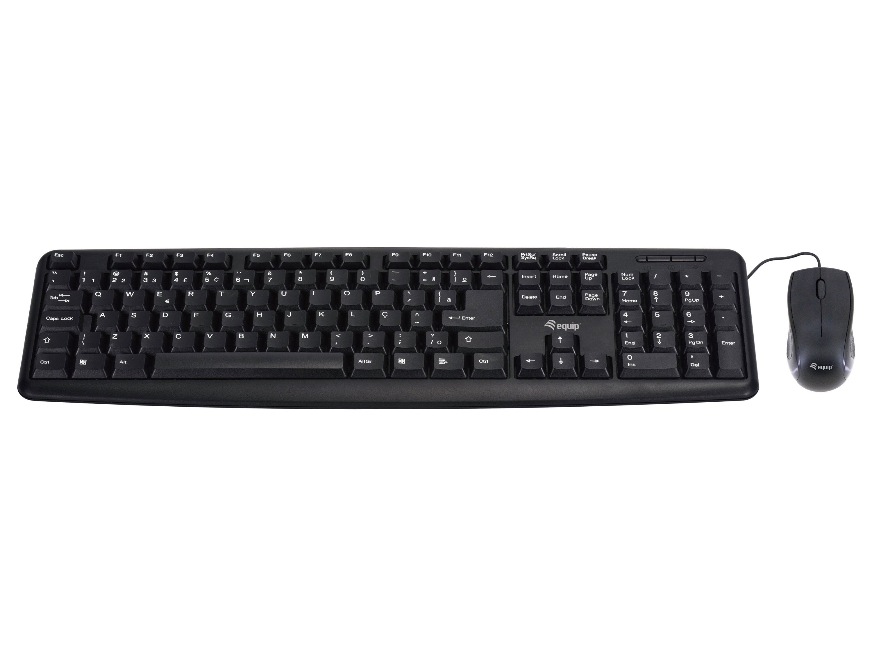 EAN 4015867208595 - Equip 245201 teclado Ratón incluido Oficina USB QWERTY Español Negro imagen 6