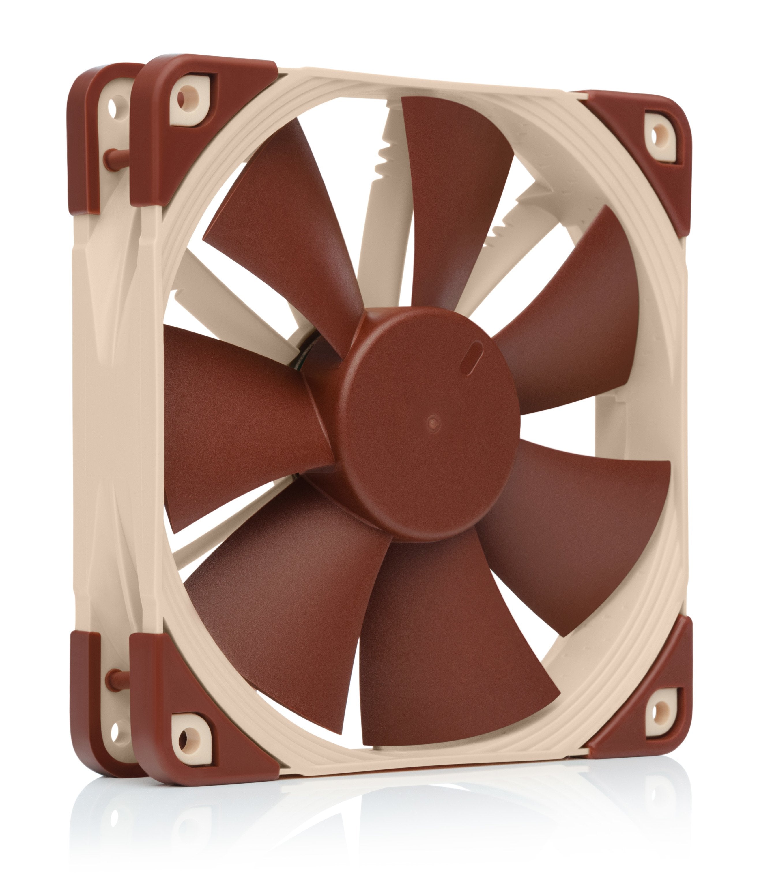 Noctua Nf-F12 Ventilador 12 Cm Beige, Marrón