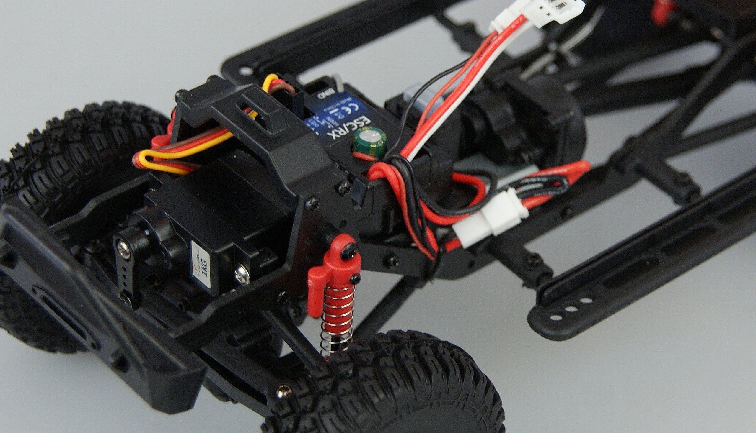 Amewi Rc Auto Amxrock Am18 Kratos Rojo Lipo Akku 600mah/14+